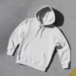 Laying Hoodie Mockup