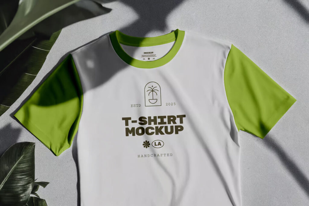Laying T-Shirt Mockup
