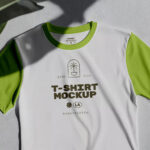 Laying T-Shirt Mockup