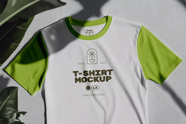 Laying T-Shirt Mockup