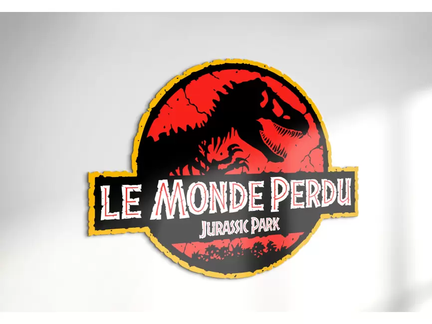 Le Monde Perdu Jurassic Park Logo