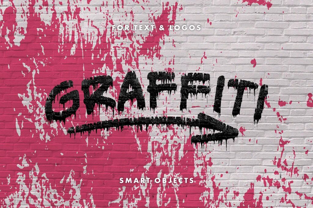 Leaking Graffiti Text Effect