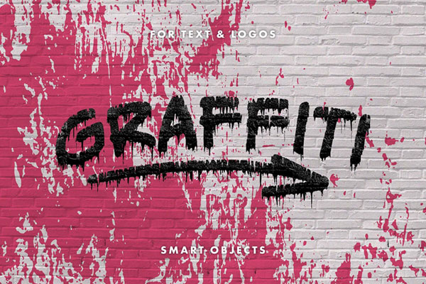 Leaking Graffiti Text Effect