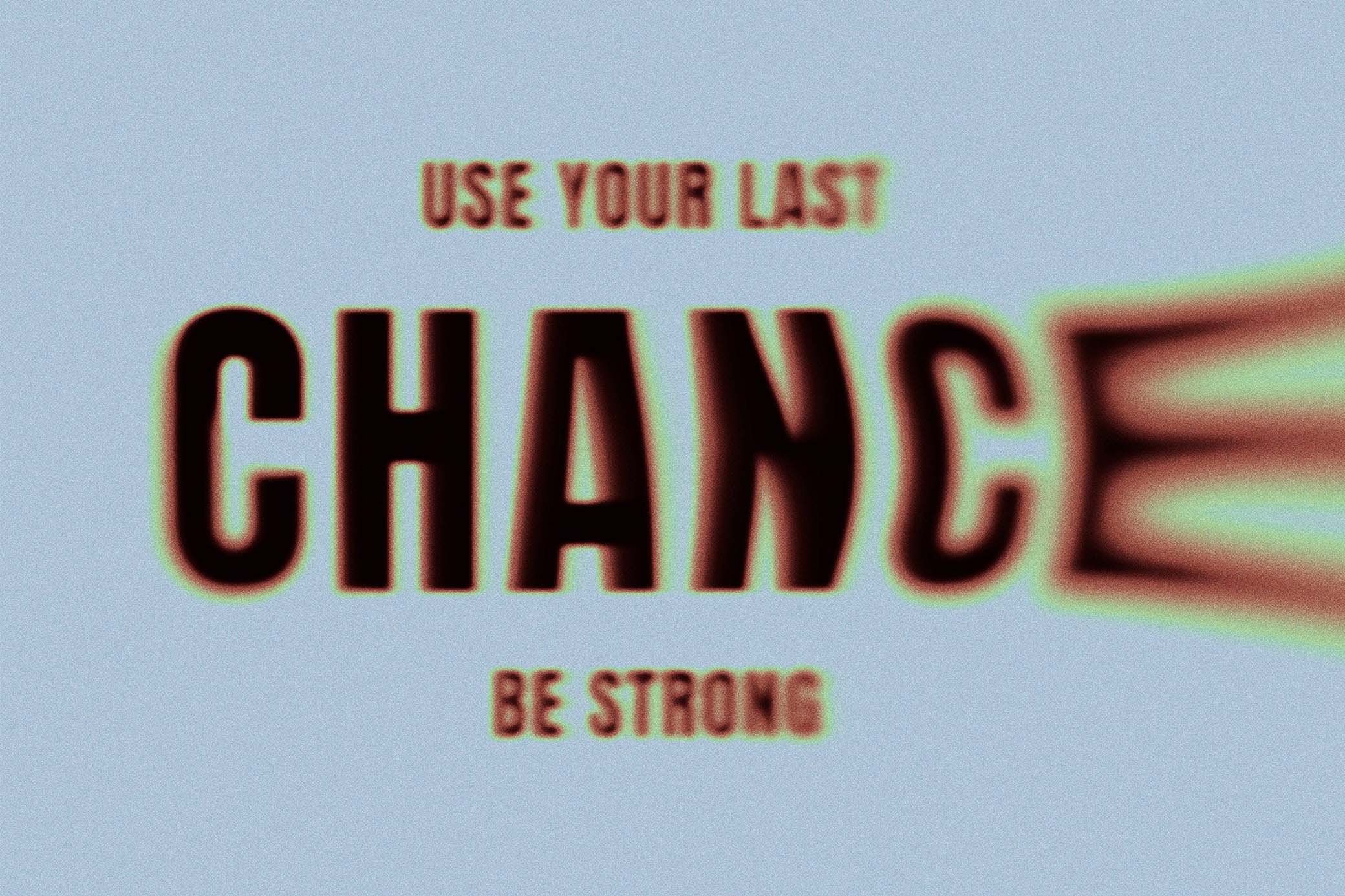 Leaking Text Effect FREE PSD