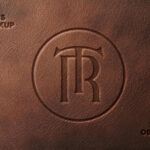 Leather Pressed Logo Mockup