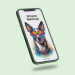 Levitating iPhone Mockup