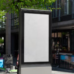 Lightbox on the Street Mockup