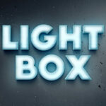 Lightbox Text Effect