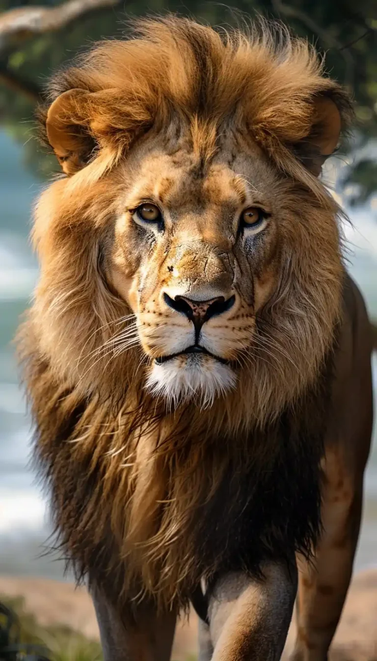 Lion Portrait in f12 ai prompt preview