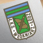LKS Wlokniarz Lodz 1950s Logo