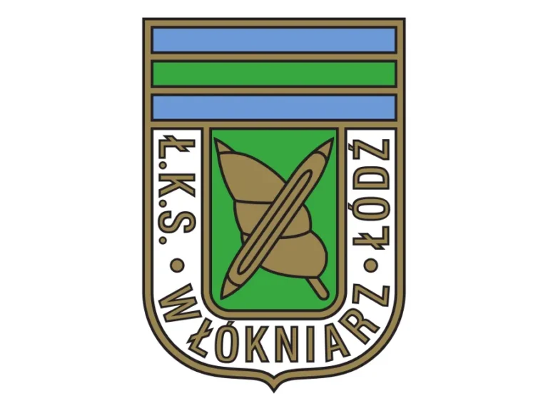 LKS Wlokniarz Lodz 1950s Logo