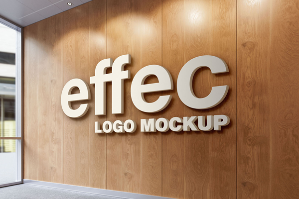 Logo in the Office Mockup