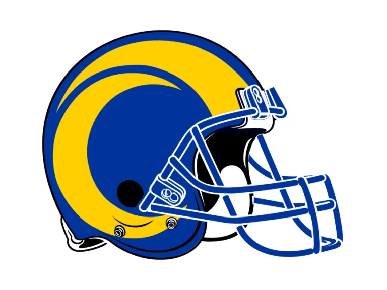 Los Angeles Rams Helmet 2020 Years Logo