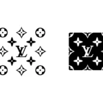 Louis Vuitton Print Pattern Logo