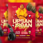 Lovely Urban Friday Night Music Party Flyer Template