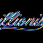 Luminous Chrome Text Effect / Logo Mockup