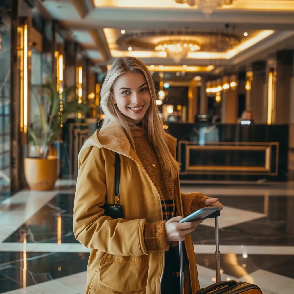 Luxury Hotel Arrival Shot