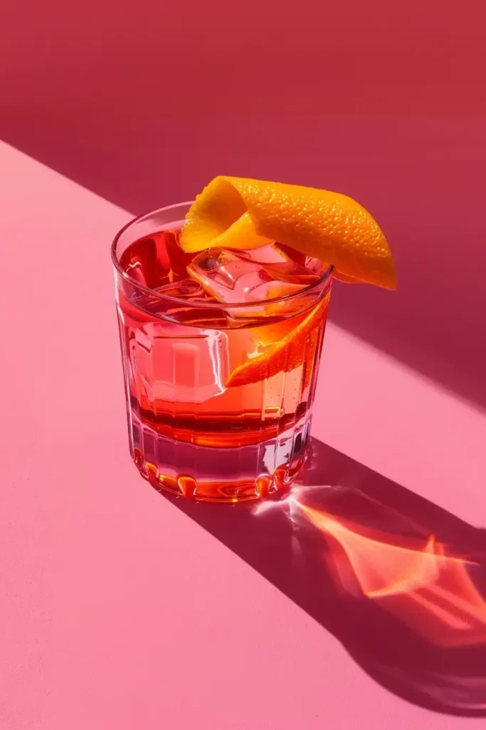 Luxury Negroni Still Life