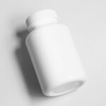 Lying Cosmetic Bottle Mockup