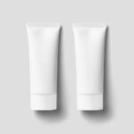 Lying Cosmetic Tube Mockup