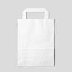 Lying Small Paper Bag Mockup