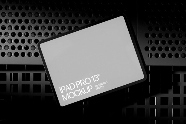 M4 iPad Pro 13 Mockup