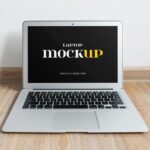 MacBook Air Mockups in 2 Shots