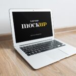 MacBook Air Mockups in 2 Shots