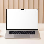 MacBook with Notch Mockup