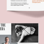 Magazine Cover and Inner Pages Mockup Template