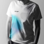 Man T-Shirt Mockup Studio Lighting