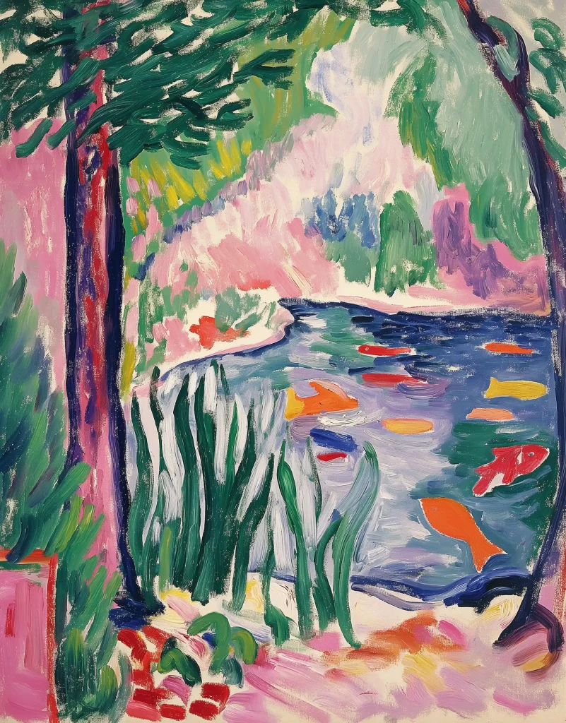 Matisses Underwater Fishes
