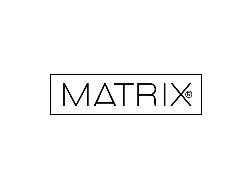 Matrix Text Logo