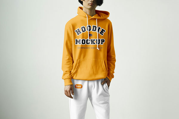Men Traksuit Mockup