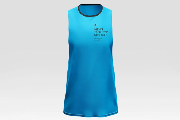 Mens Tank Top Mockup