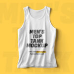 Mens Top Tank Mockup