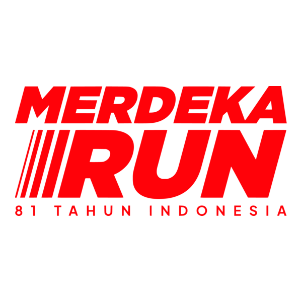 Merdeka Run 81 tahun Indonesia logo