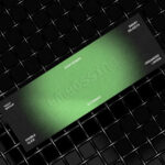 Metal Mesh 3:1 Ticket Mockup