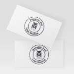 Metallic Foil Logo Mockup