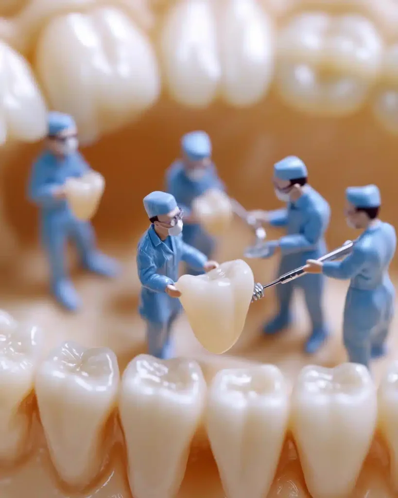 Micro Dentists at Work
