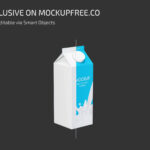 Milk Juice Carton Mockup