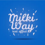 Milk Logo / Text Effect