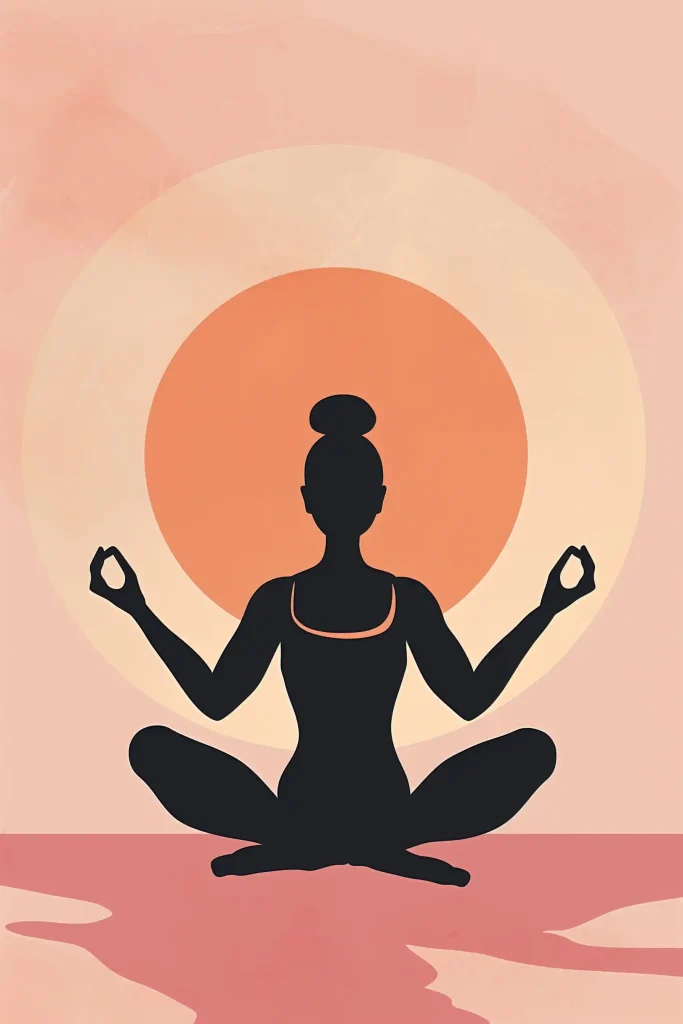 Mindful Yoga Pose Cover ai prompt preview