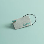 Mini Tag Mockup in Facing Sight
