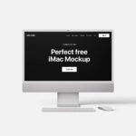 Minimal iMac Mockup
