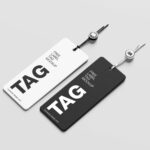 Minimal Label Tag Mockup