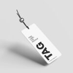 Minimal Label Tag Mockup