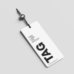 Minimal Label Tag Mockup
