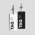 Minimal Label Tag Mockup