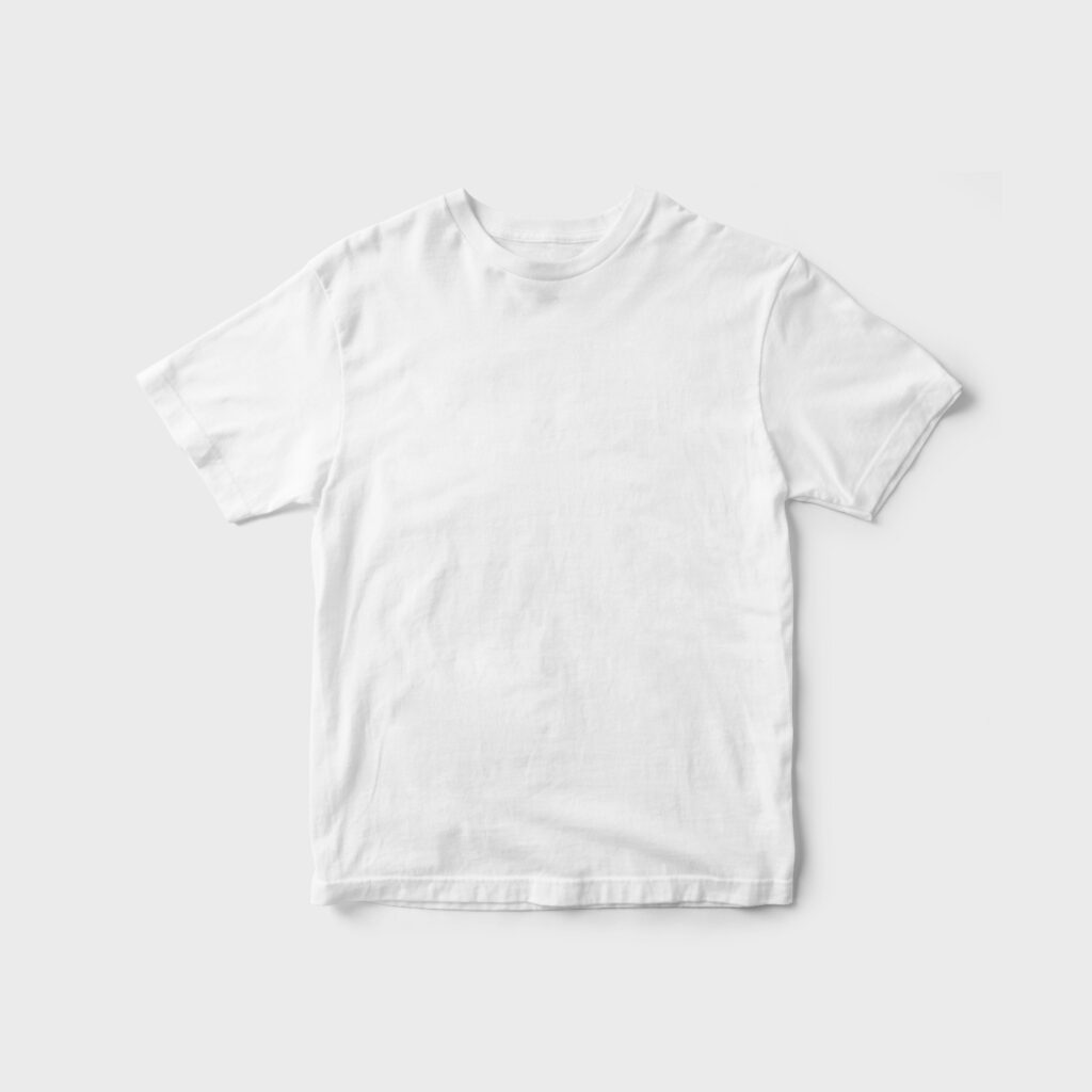 Minimal Round Neck T-shirt Mockup